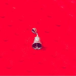 Texas bell charm for necklace